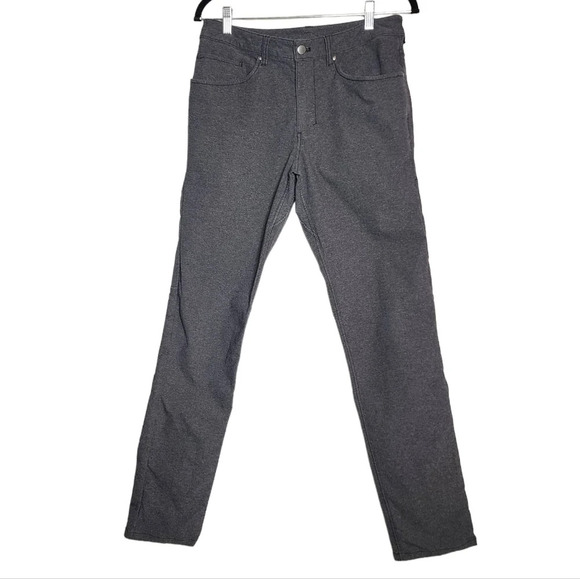 Lululemon Grey Tech Canvas ABC pants. Men's size 30×33. - Picture 3 of 16